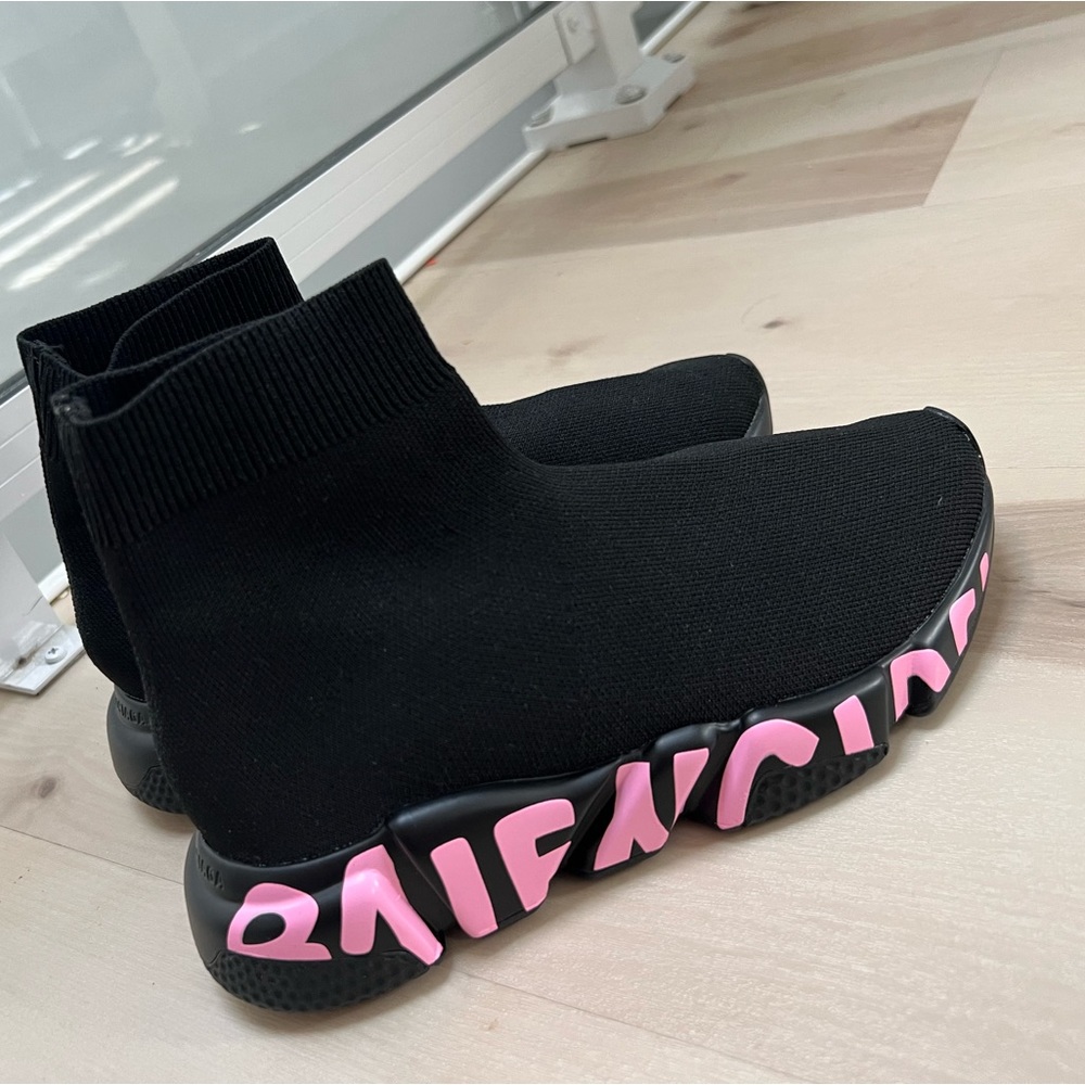 BALENCIAGA Speed LT Graffiti